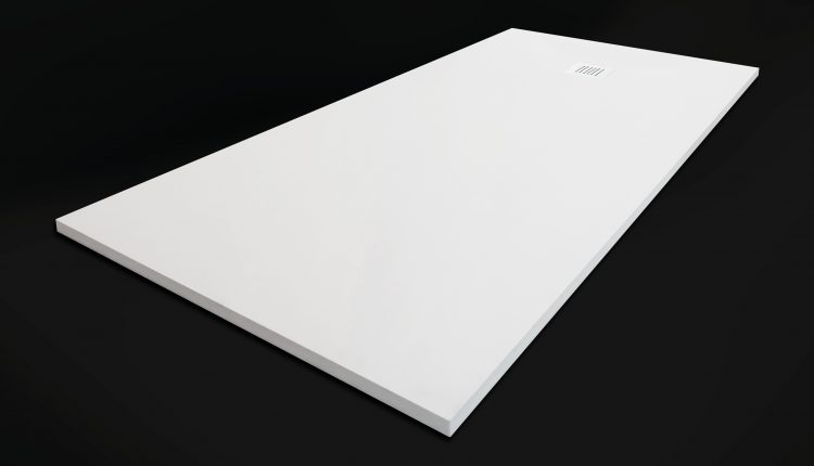 Estoli’s shower plate is the first item designed for and built with Arfinio. The breakthrough technology gives the plate a lower weight and improved slip resistance – improving safety during installation and use and reducing the amount of material needed.