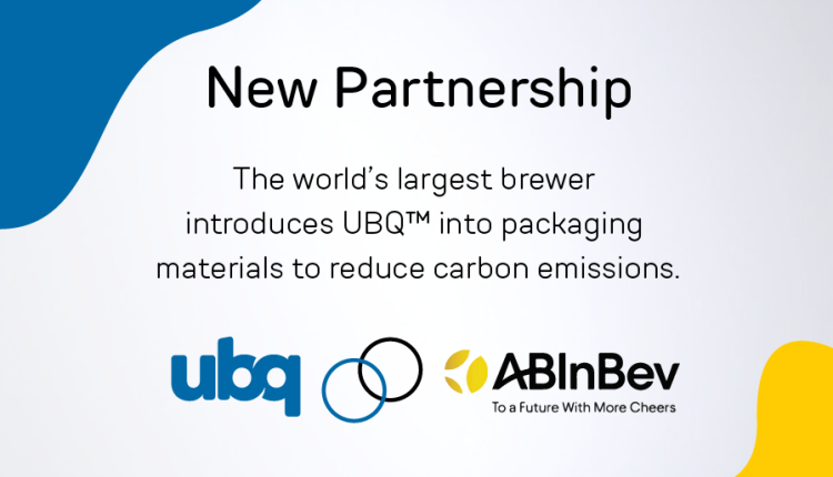 UBQ Materials Provides Technology for Ambev to Integrate Sustainable Plastic-Substitute in Brazilian Trade Products