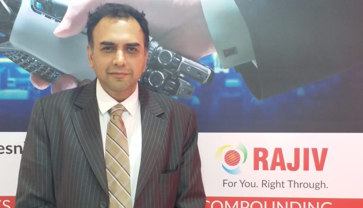 Pic of Hemant Minocha, Director, Rajiv Plastic Industries New Surangi plant pic.