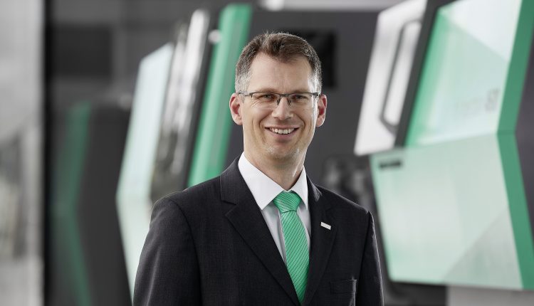 Steffen Eppler, Sales Director Europe at Arburg.